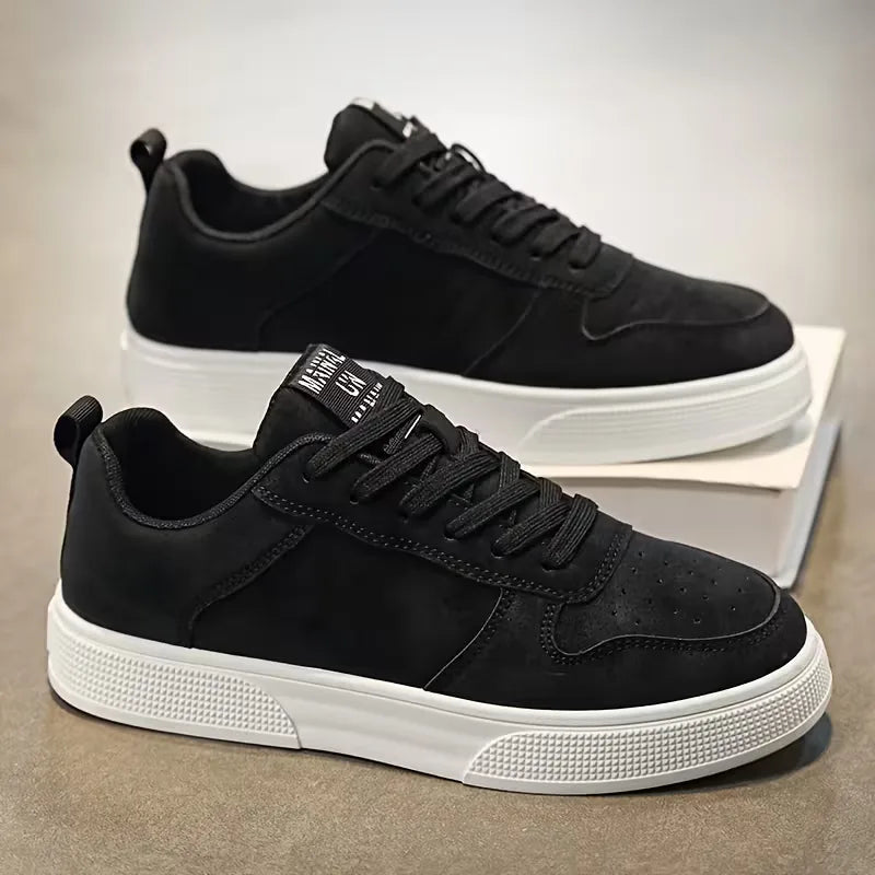 Sneakers with slip-resistant rubber sole