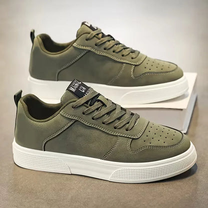 Sneakers with slip-resistant rubber sole