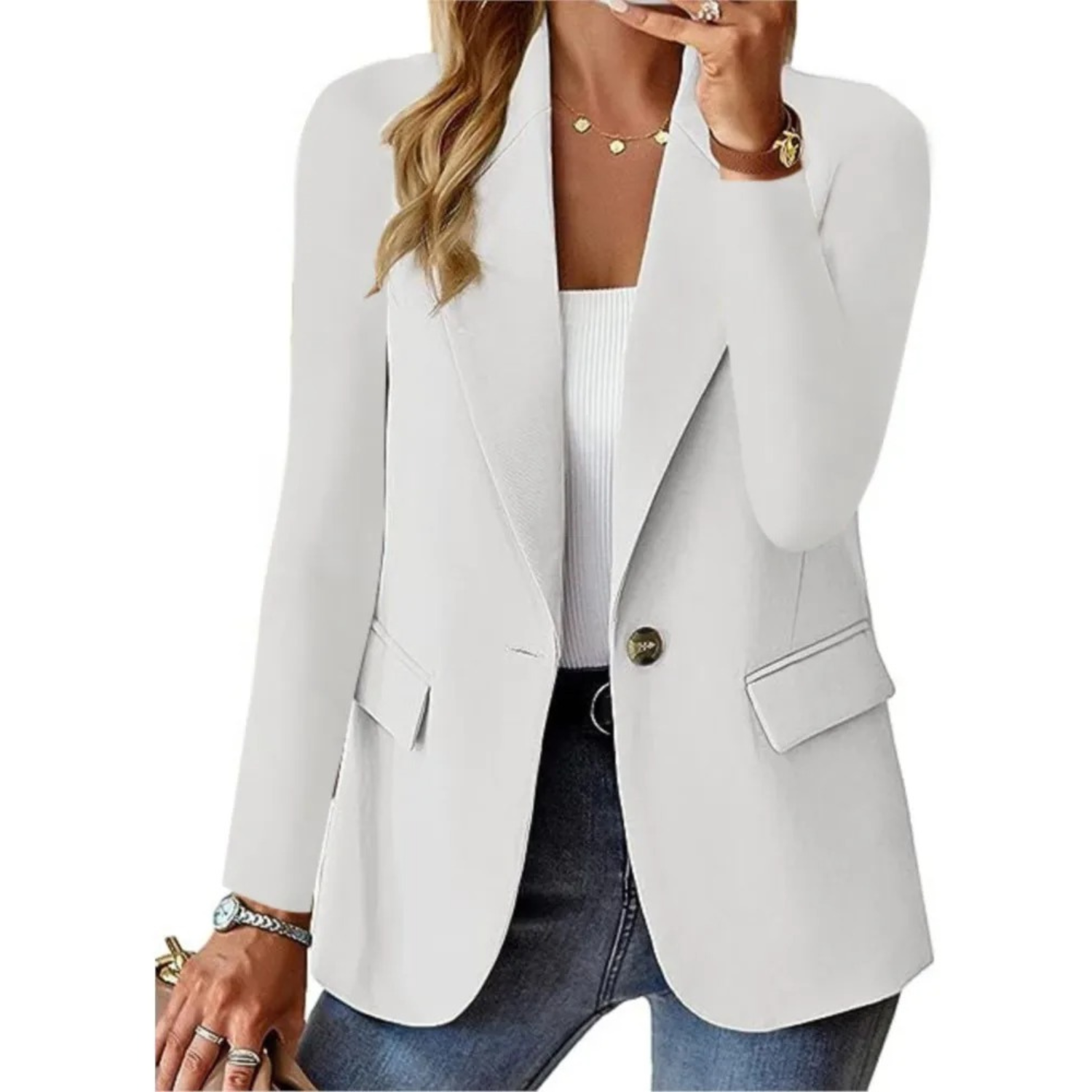 Sofie | Ladies' blazer with pockets and buttons