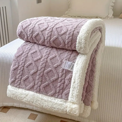 Soft Fluffy Blanket | Couch