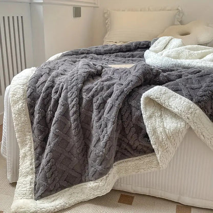 Soft Fluffy Blanket | Couch