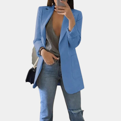 Nova – Long Slim Fit Blazer for Women