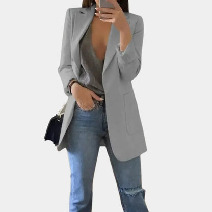 Nova – Long Slim Fit Blazer for Women