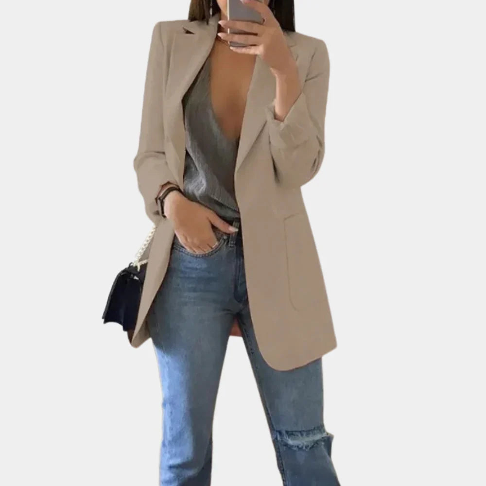 Nova – Long Slim Fit Blazer for Women