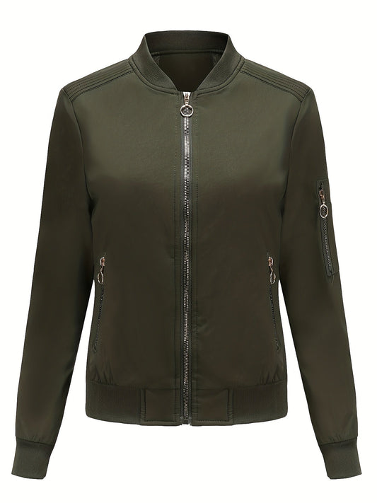 Sophie | Elegant Lightweight Bomber Jacket