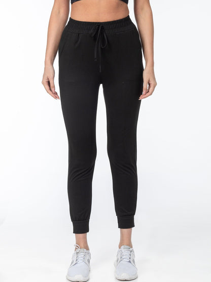 Sophie | Plain Colour Casual Running Trousers with Pocket