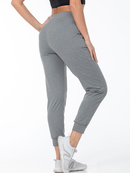 Sophie | Plain Colour Casual Running Trousers with Pocket