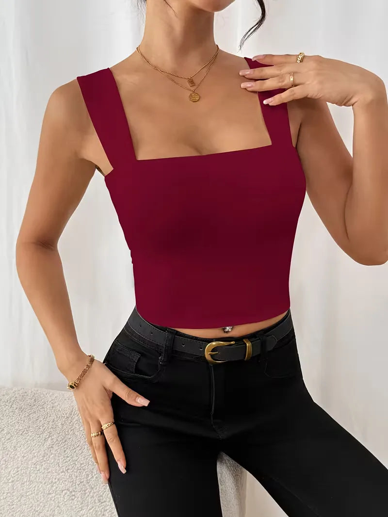 Square Neck Tank Top