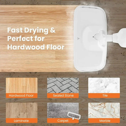 Steam Cleaner for Floors with Quick Heating and Powerful Cleaning