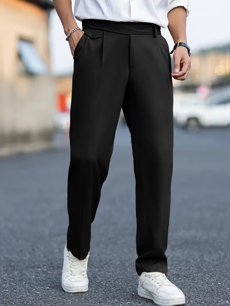 Straight Leg Trousers