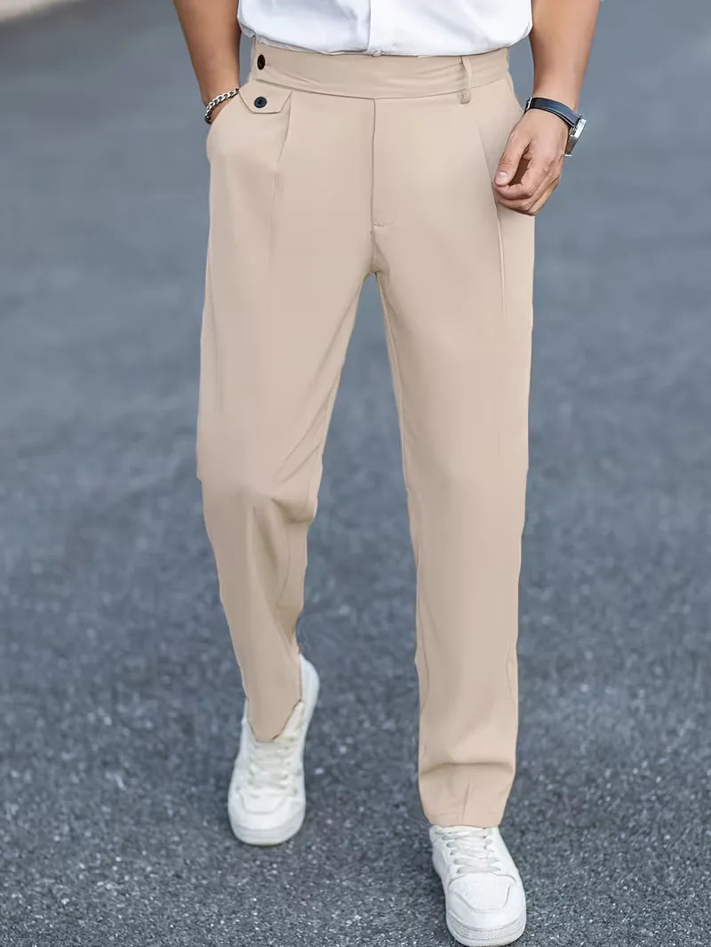 Straight Leg Trousers