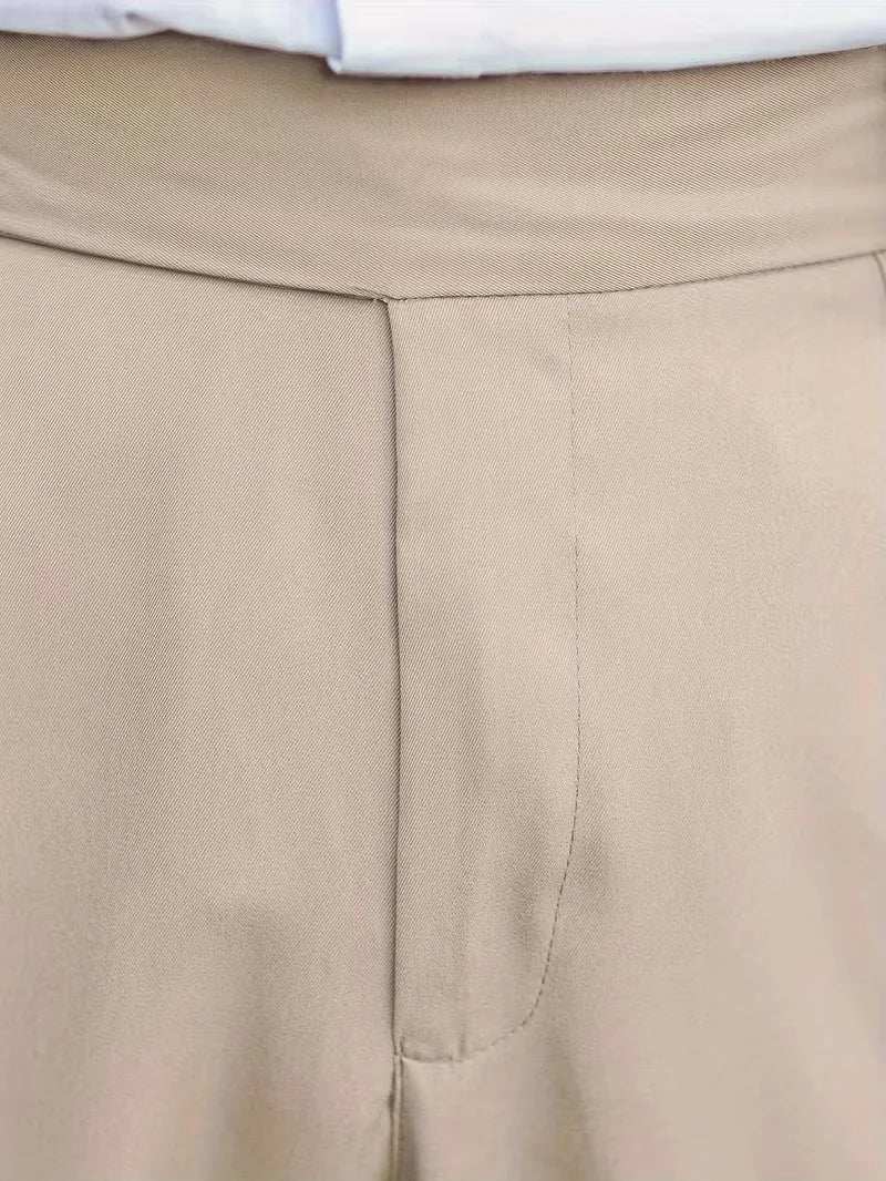 Straight Leg Trousers