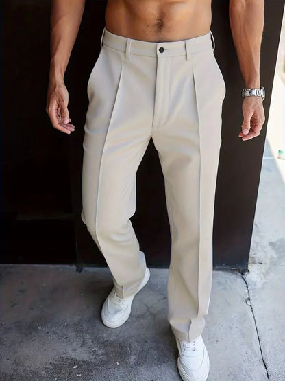 Straight Leg Trousers
