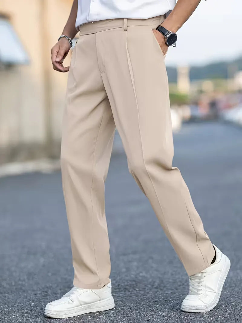 Straight Leg Trousers