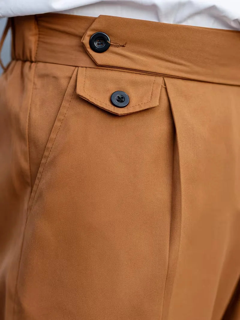 Straight Leg Trousers