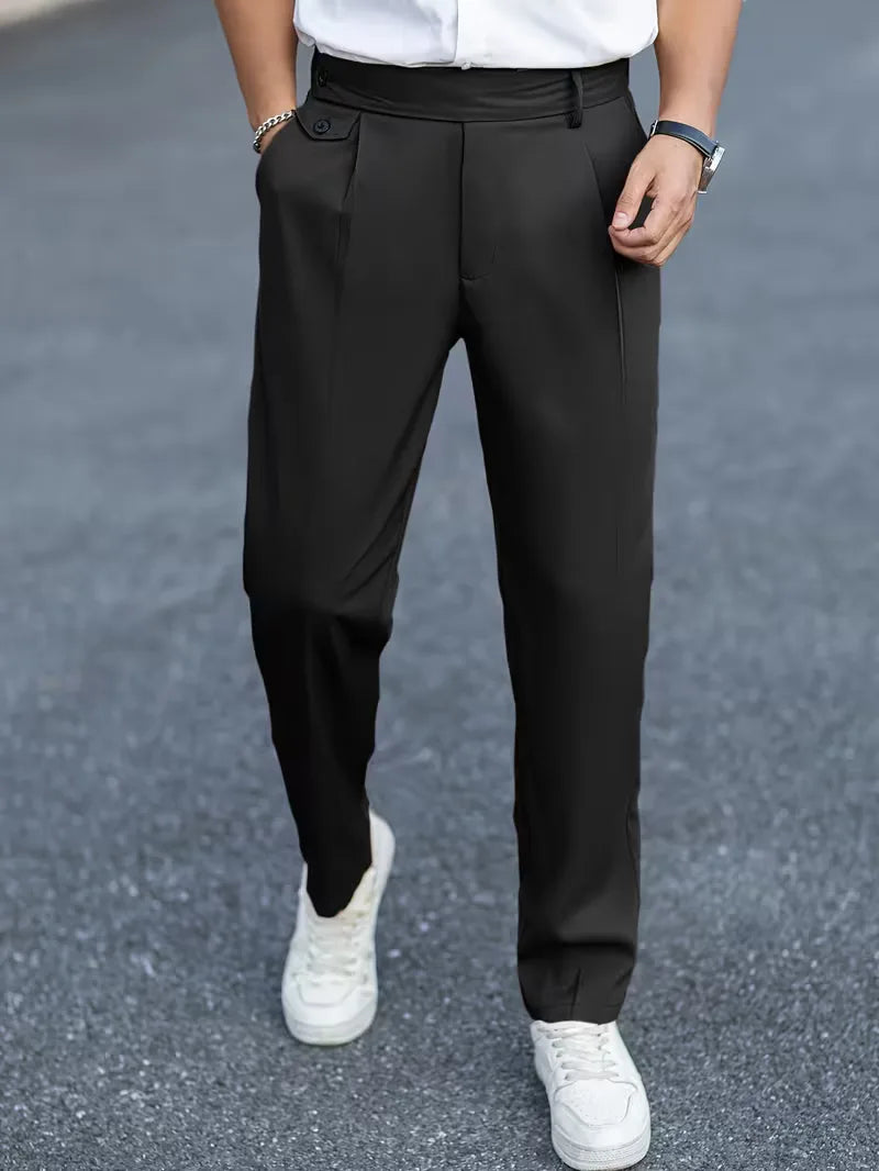 Straight Leg Trousers