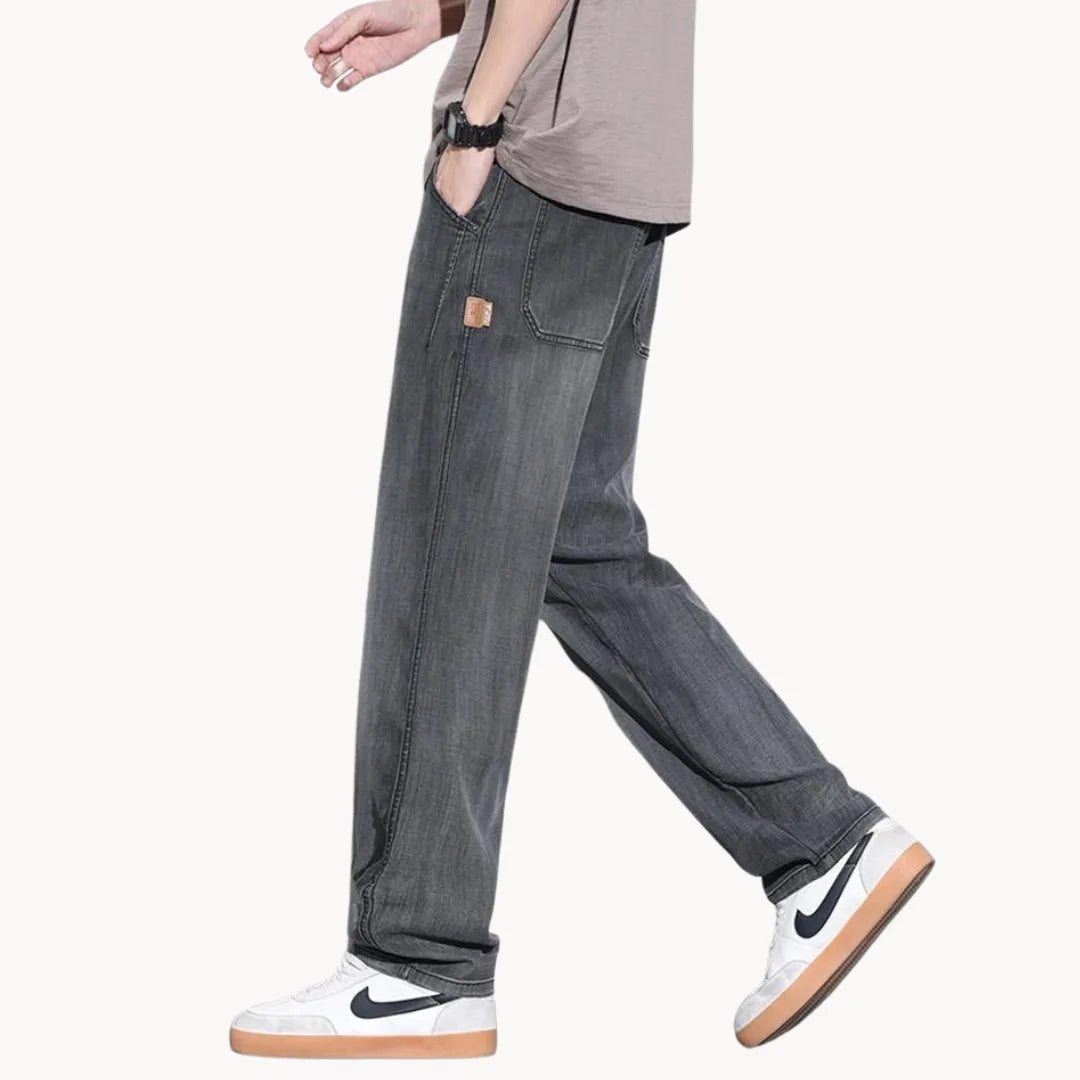 P Legend | Pantalon droit avec poches latérales