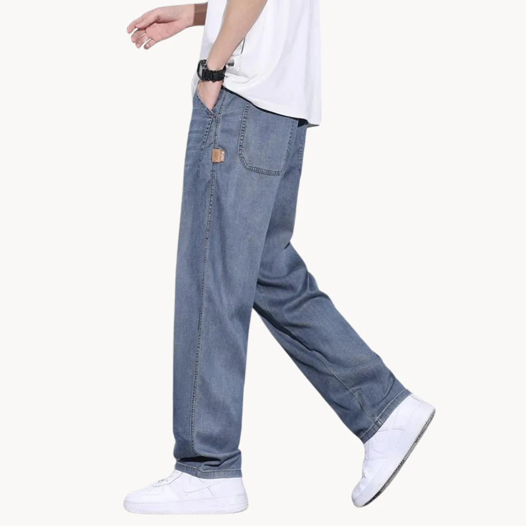P Legend | Pantalon droit avec poches latérales