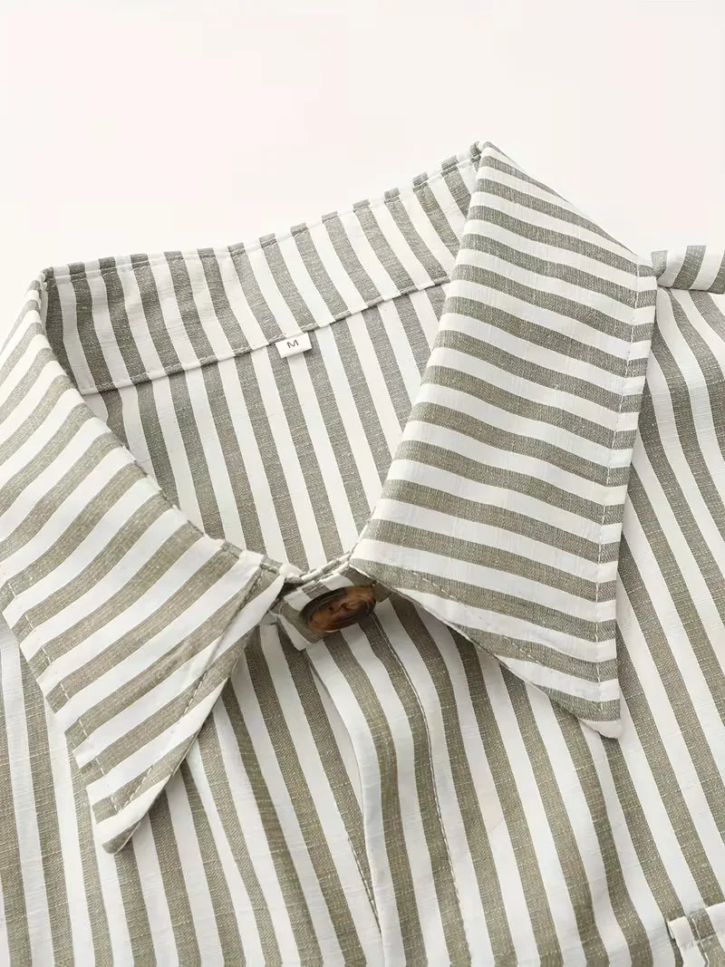 Striped Casual Shirt