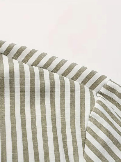 Striped Casual Shirt