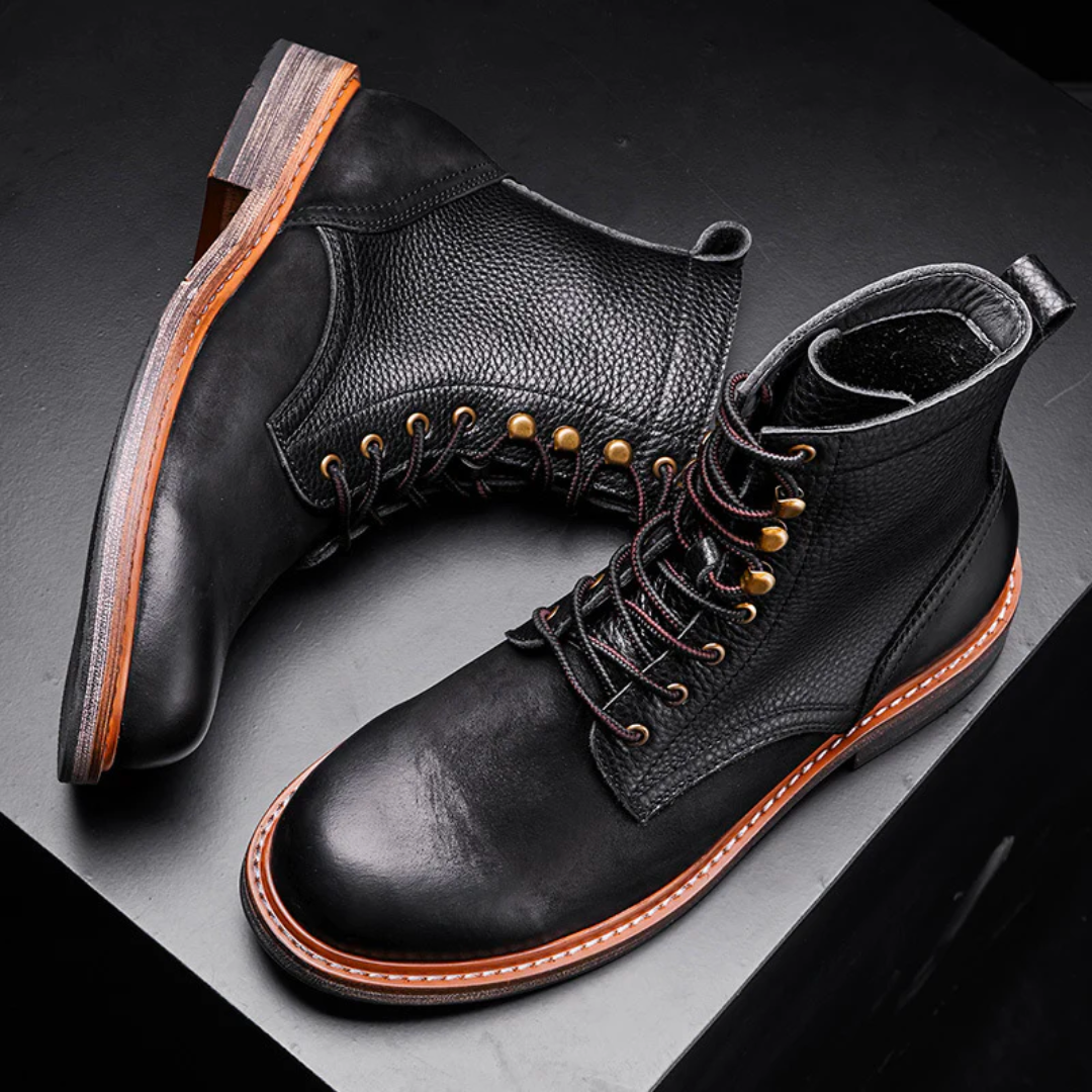 Stylish Leather Men's Boots