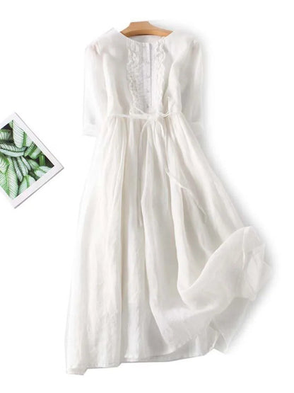 Stylish linen dress - Airy and comfortable