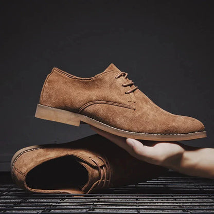 Sapatos Oxford de camurça para homem - Robert
