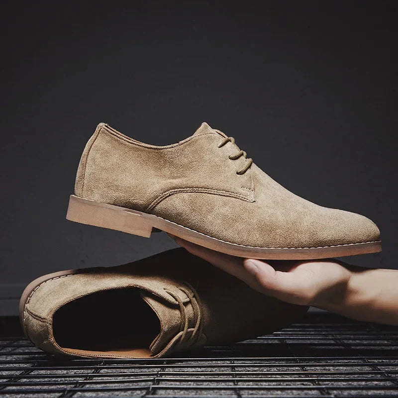Sapatos Oxford de camurça para homem - Robert