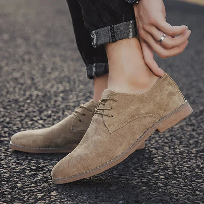 Sapatos Oxford de camurça para homem - Robert