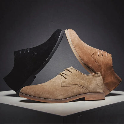 Sapatos Oxford de camurça para homem - Robert