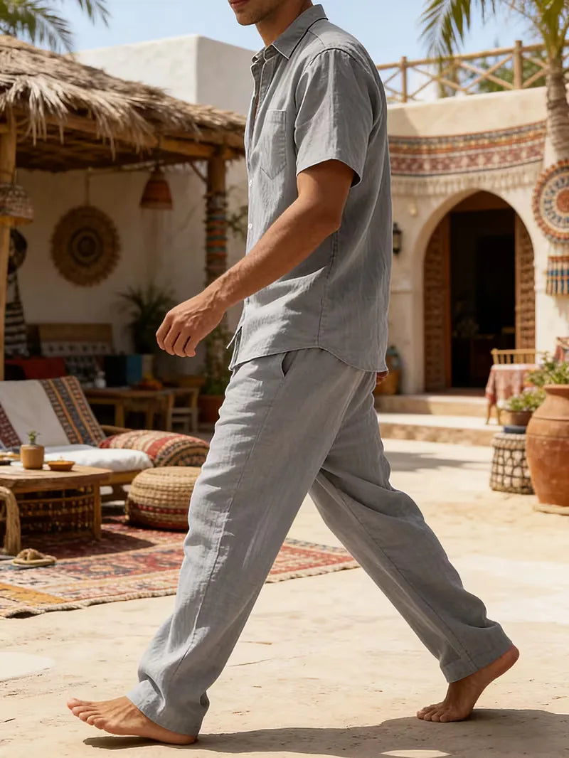Summer Casual Clothing Set for Men