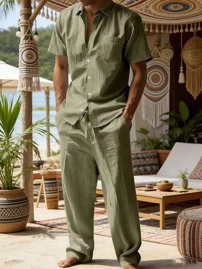 Summer Casual Clothing Set for Men
