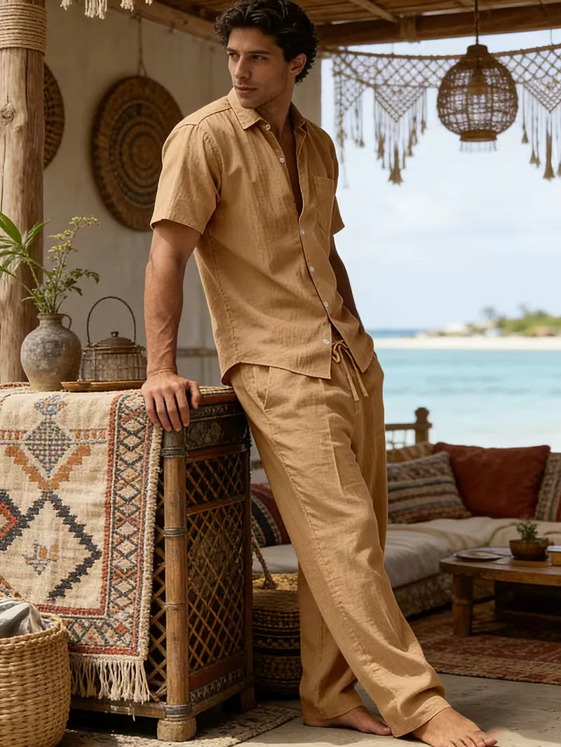 Summer Casual Clothing Set for Men