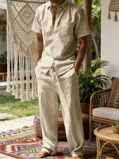 Summer Casual Clothing Set for Men