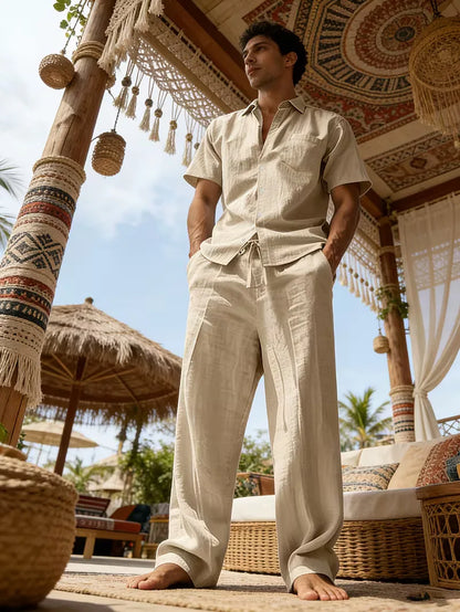 Summer Casual Clothing Set for Men