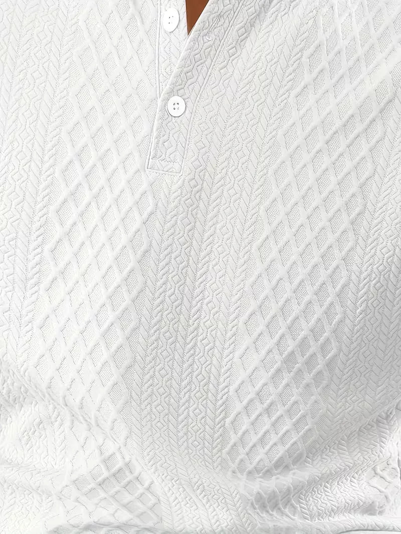 Summer Clothing Set with Jacquard Pattern