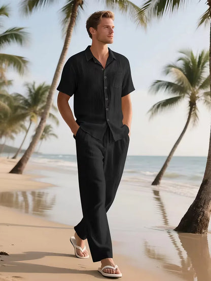 Summer Clothing Set with Short Sleeves