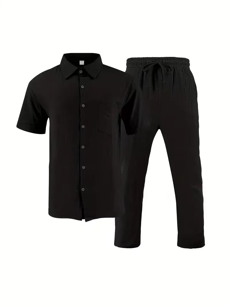 Summer Clothing Set with Short Sleeves