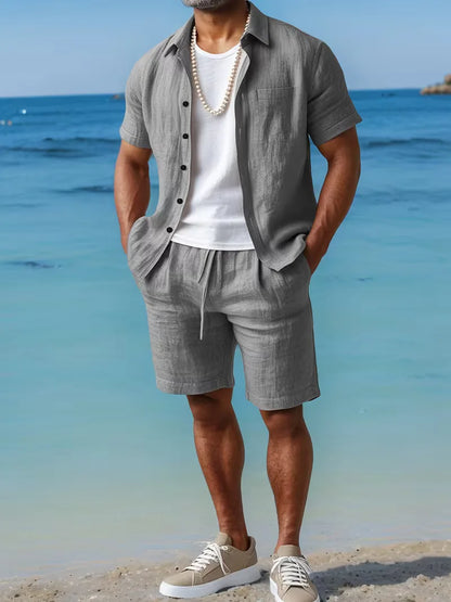 Summer Clothing Set with Short Sleeves