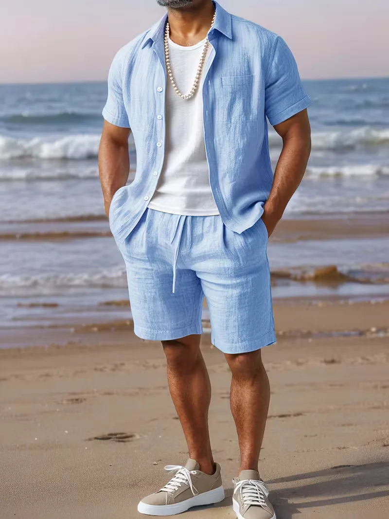 Summer Clothing Set with Short Sleeves