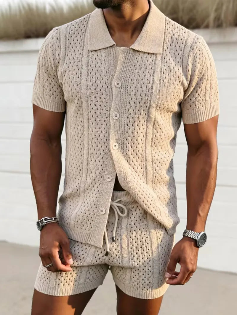 Summer Clothing Set with Short Sleeves
