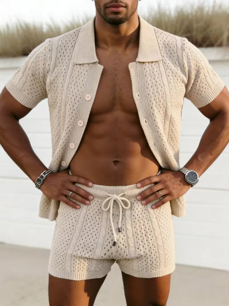 Summer Clothing Set with Short Sleeves