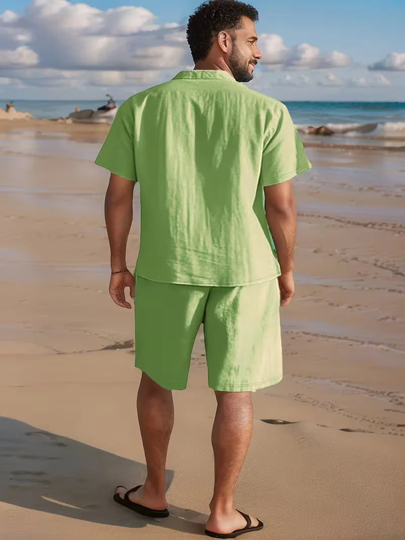 Summer Clothing Set with Short Sleeves