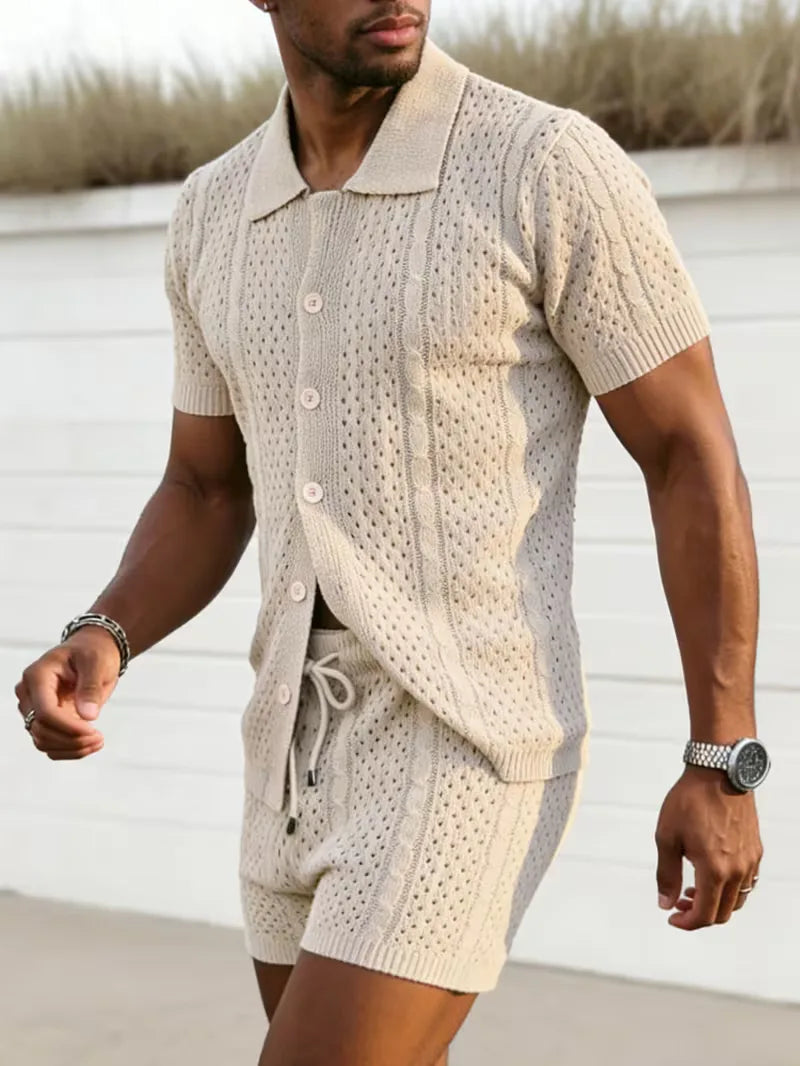 Summer Clothing Set with Short Sleeves