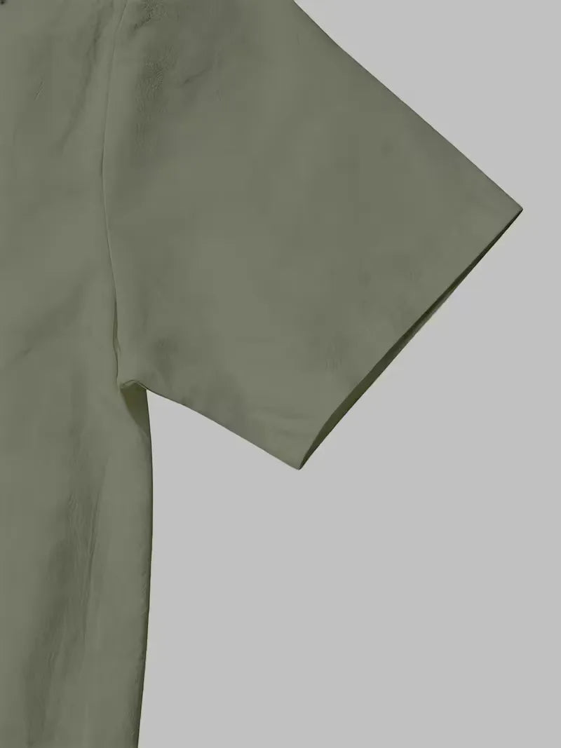 Summer Clothing Set with V-Neck
