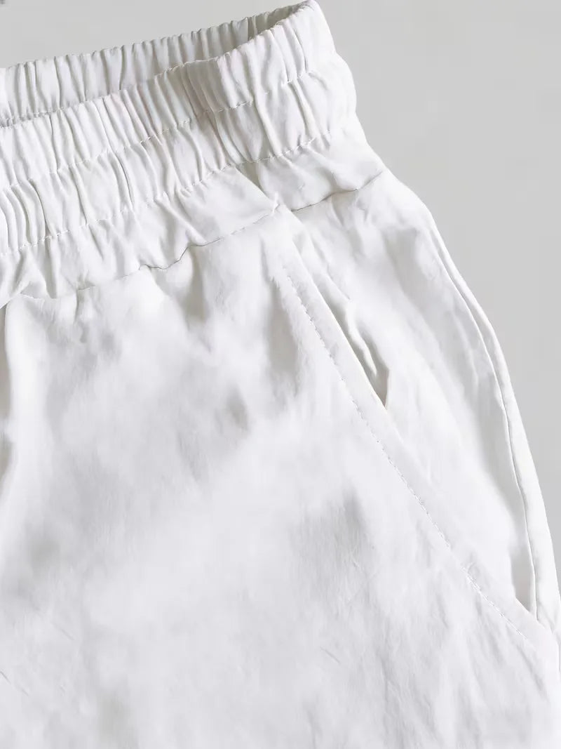 Summer Clothing Set with V-Neck