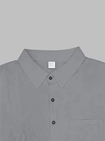 Summer Clothing Set with V-Neck