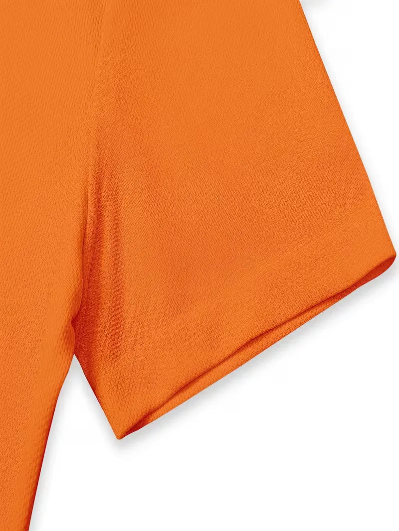 Summer clothing set with polo and shorts
