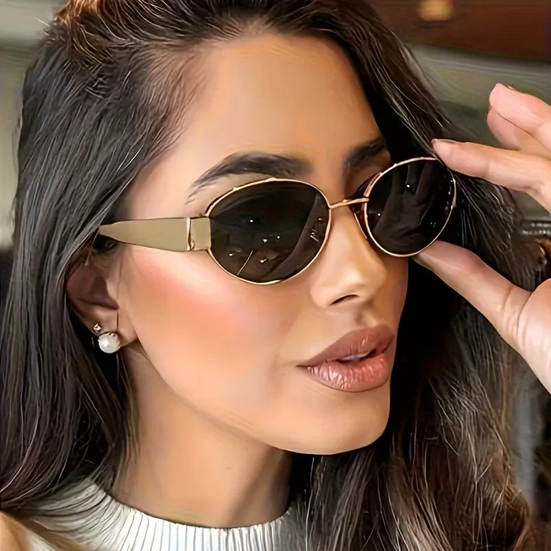 Sunglasses with Metal Frame