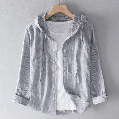 Breathable Linen Blouse for Women